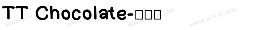 TT Chocolate字体转换